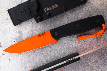 TACTICAL SURVIVAL KNIFE CASUS 024 D2 G10 FALKE KNIVES