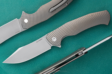 FOLDING KNIFE FOLDER MANTIS #0425 MAGNACUT HERMAN KNIVES