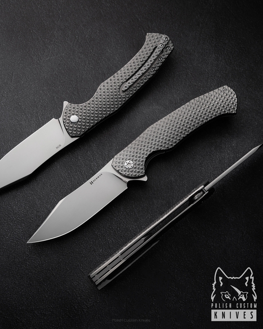 FOLDING KNIFE FOLDER MANTIS #0418 M398 ( C0038 ) HERMAN KNIVES