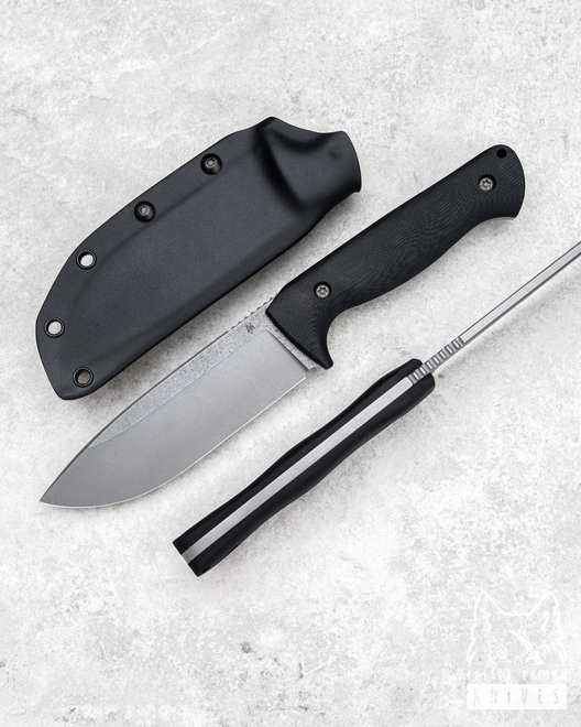 SURVIVAL KNIFE ODC 120 O2 G10 BLACK AK