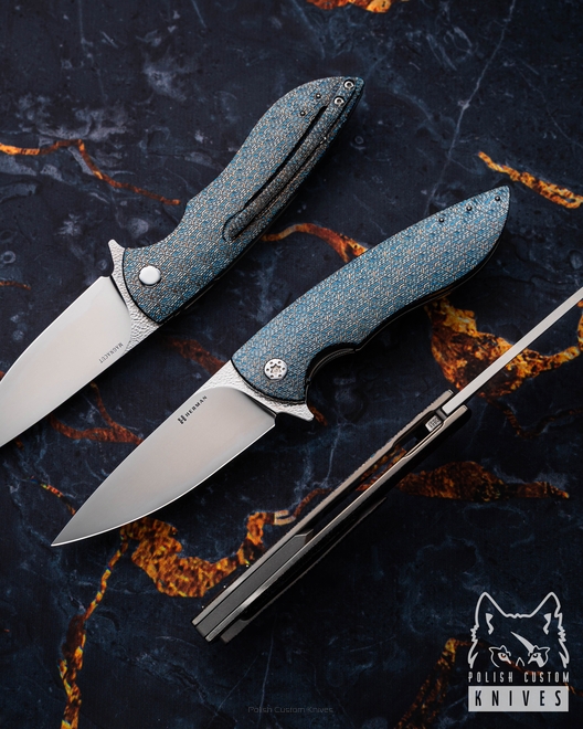 FOLDING KNIFE FOLDER STING #0851 MAGNACUT TESSERACT HERMAN KNIVES