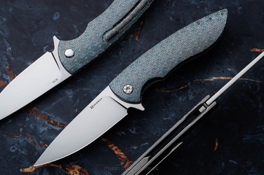 FOLDING KNIFE FOLDER STING #0909 M398 TESSERACT HERMAN KNIVES