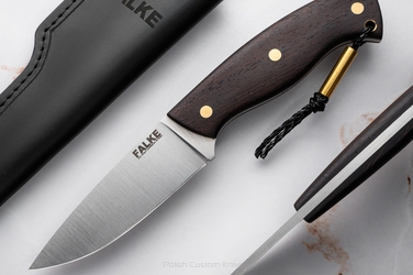 HUNTING KNIFE HUNTER STANDARD HS 392 K110 AFRICAN WENGE FALKE KNIVES