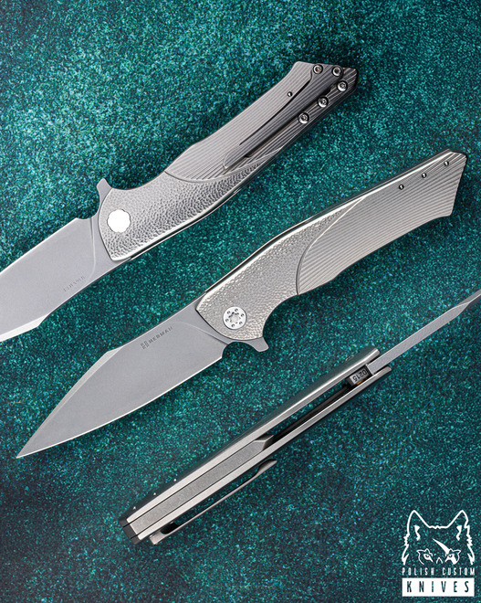 FOLDING KNIFE FOLDER BEE #0215 MAGNACUT HERMAN KNIVES