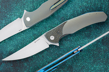 FOLDING KNIFE FOLDER ISHTAR #0816 M390 HERMAN KNIVES