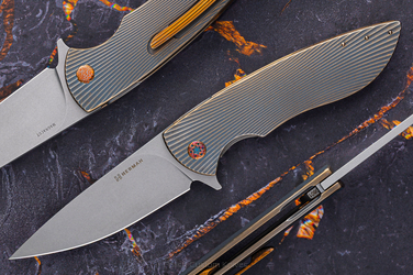 FOLDING KNIFE FOLDER STING #0801 MAGNACUT HERMAN KNIVES