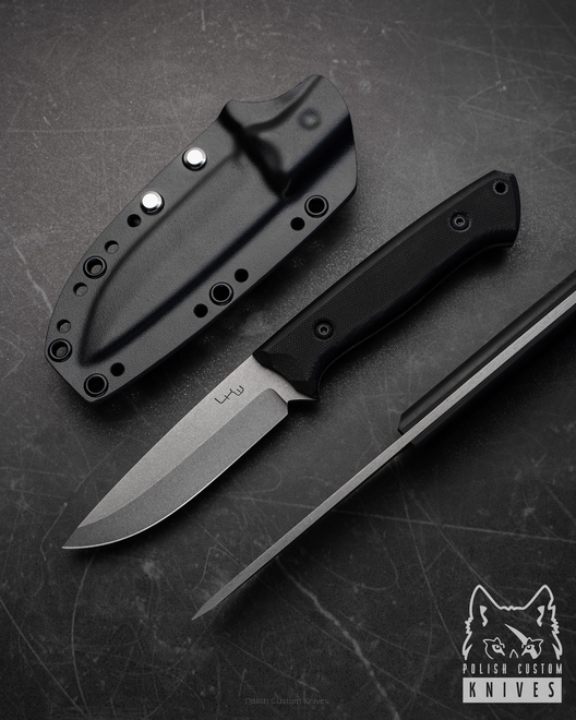 EDC HUNTNG KNIFE MERCURY N690 G10 LKW