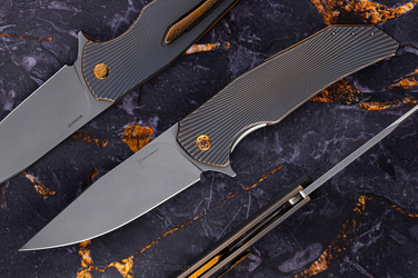 FOLDING KNIFE FOLDER DRAGONFLY #0445 MAGNACUT HERMAN KNIVES