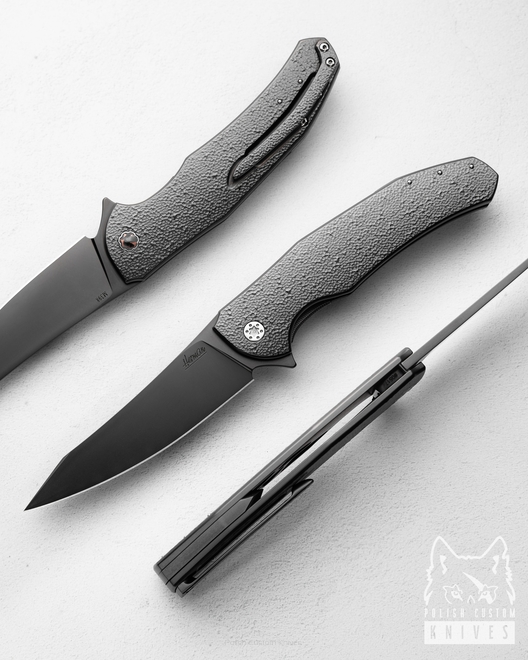 FOLDING KNIFE FOLDER ISHTAR 517 M398 DLC HERMAN KNIVES