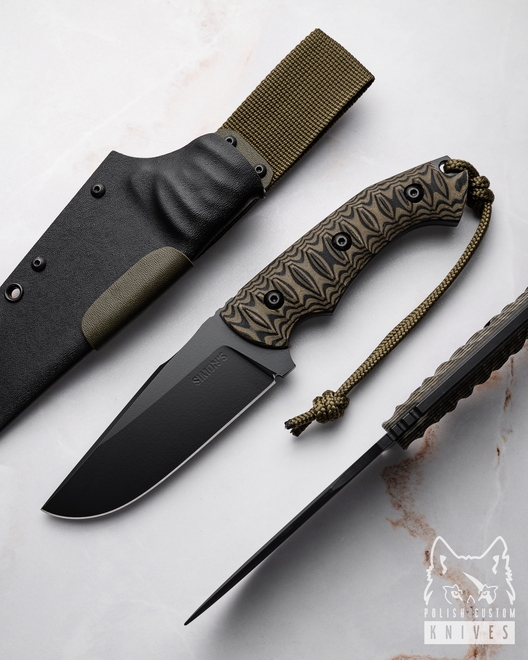 SURVIVAL TACTICAL KNIFE SIERRA 3 K720 O2 MIARTA SIMON'S