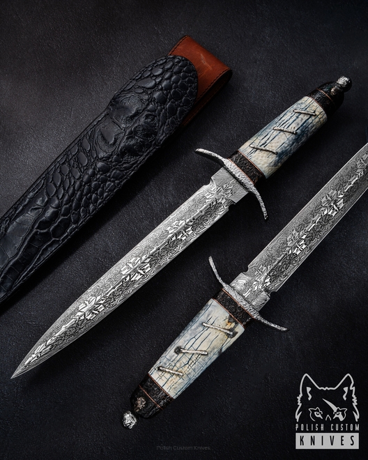 LARGE COLLECTOR'S KNIFE ASTAROTH CLAW DAGGER MICHO