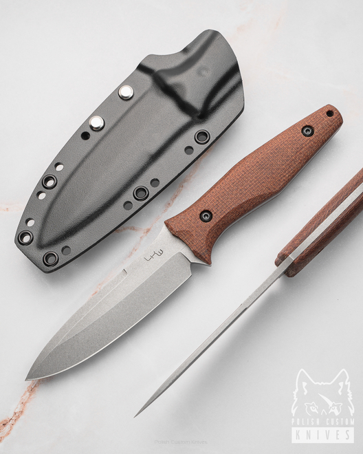 TACTICAL HUNTING KNIFE F1 N690 MICARTA LKW