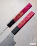 Buy KITCHEN KNIFE GYUTO 210 20 K110 MAPLE PINK PABIS KNIVES