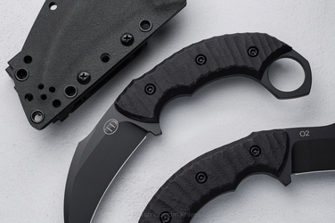 TACTICAL EDC KNIFE KARAMBIT 1 O2 G10 TD 