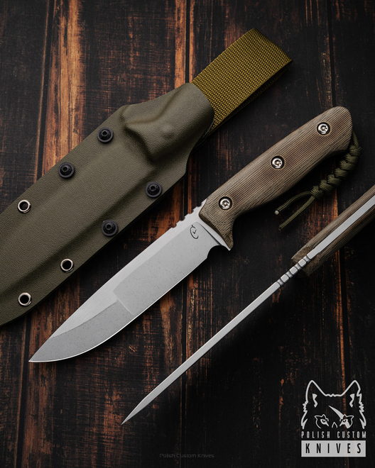 SURVIVAL TACTICAL KNIFE CENTURION MKII 2 PODCZAS KNIVES