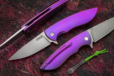 FOLDING KNIFE STING 7 M390 HERMAN