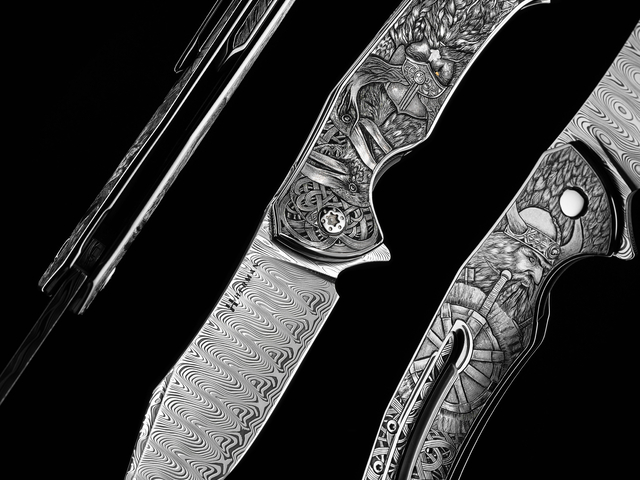 When Steel Becomes a Canvas: The Art of Hand-Engraved Knives